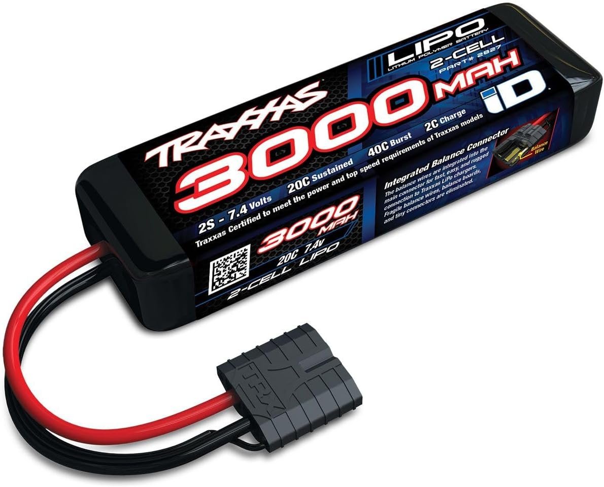 2S LIPO 3000MAH 7.4V 20C