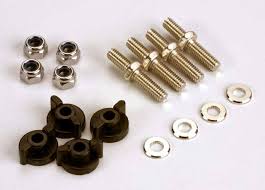 Discontinued - Anchoring pins with locknuts (4)/ plastic thumbscrews for upper deck (4)