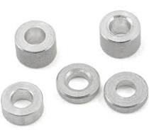 Aluminum spacers: 3x6x1.5mm (2)/ 3x6x2.5mm (1)/ 3x6x3.8mm (2)