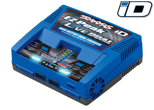 Charger EZ-Peak Live Dual 200W NiMH/LiPo with iD Auto Battery Identification