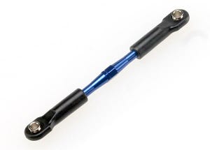 Turnbuckle aluminum (blue-anodized) camber link rear 49mm (1) (assembled w/ rod ends & hollow balls) (See part 3741A for complete camber link set)