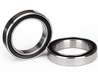 Ball bearings black rubber sealed (15x21x4mm) (2)