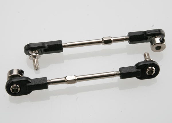 Discontinued - Linkage rear sway bar (Revo/Slayer) (3x50mm turnbuckle) (2) (assembled with rod ends hollow balls and ball stud)