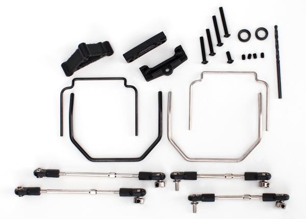 Sway bar kit Revo (front and rear) (includes thick and thin sway bars and adjustable linkage) (requires part #5411 to install rear bumper)