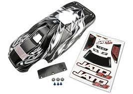 Discontinued - Body Jato (clear requires painting)/window lights decal sheet/ wing and aluminum hardware