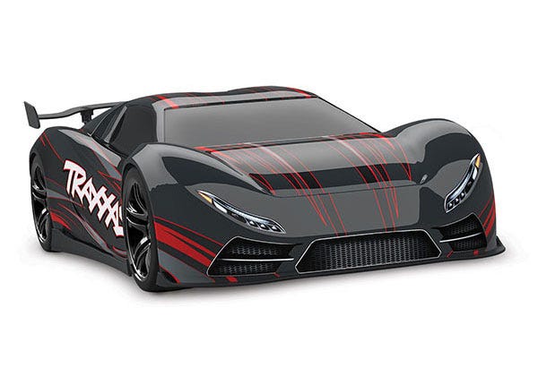 Discontinued - XO-1: 1/7 Scale AWD Supercar. Ready-To-Race with TQi 2.4GHz Radio System and Traxxas Link Wireless Module Castle Creations 6s Brushless Power System and Traxxas Stability Management (TSM)