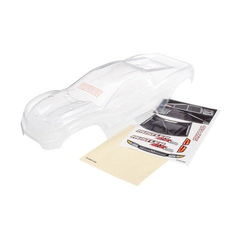 Discontinued - Body Rustler 4X4 (clear requires painting)/ window grille lights decal sheet