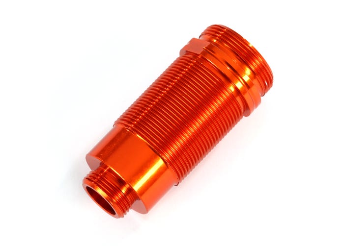 Discontinued - Body GTR long shock aluminum (orange-anodized) (PTFE-coated bodies) (1)
