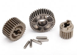 Gear set transmission metal (includes 18T 30T input gears 36T output gear 2x9.8 pins (5))