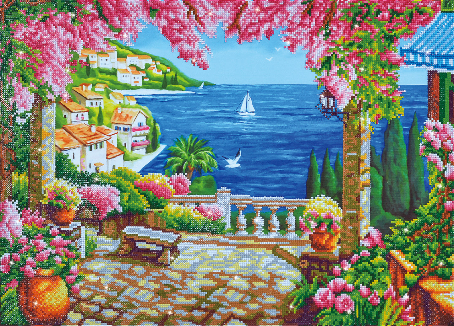 Diamond Dotz Diamond Embroidery Facet Art Kit 21.75"X29"-Riveira Dream