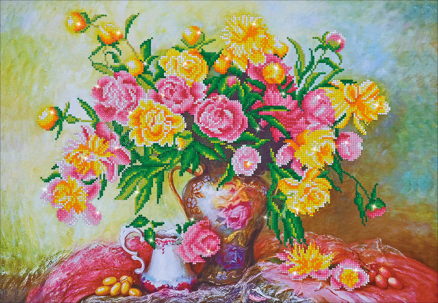 Diamond Dotz Diamond Embroidery Facet Art Kit 29.5"X21.75"-Elegant Roses