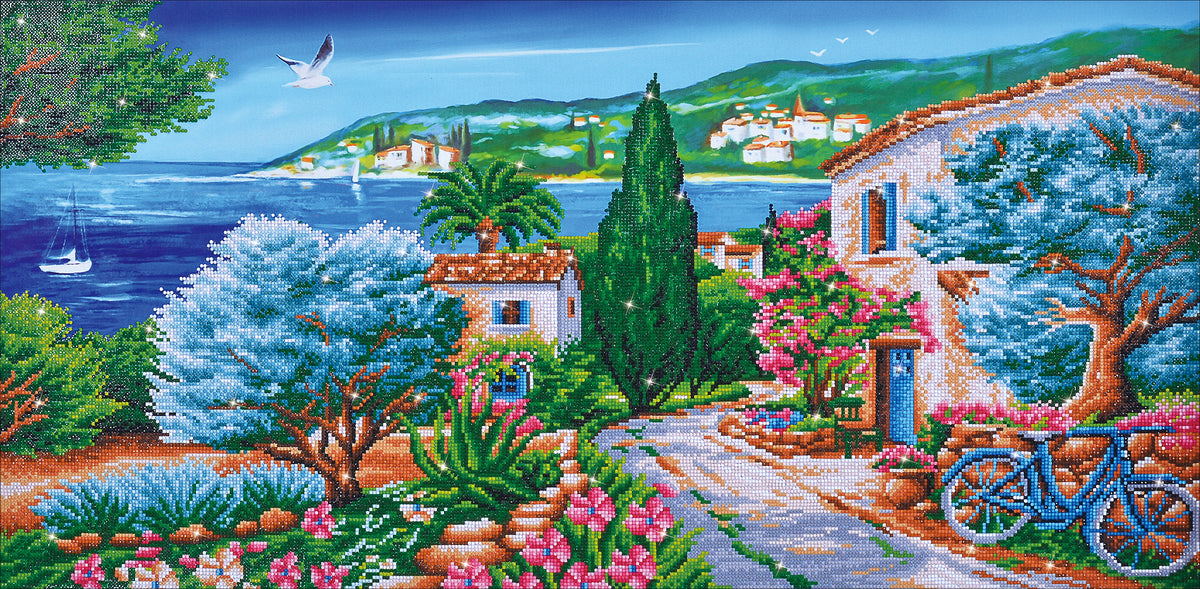 Diamond Dotz Diamond Embroidery Facet Art Kit 42.5"X22.75"-La Provence