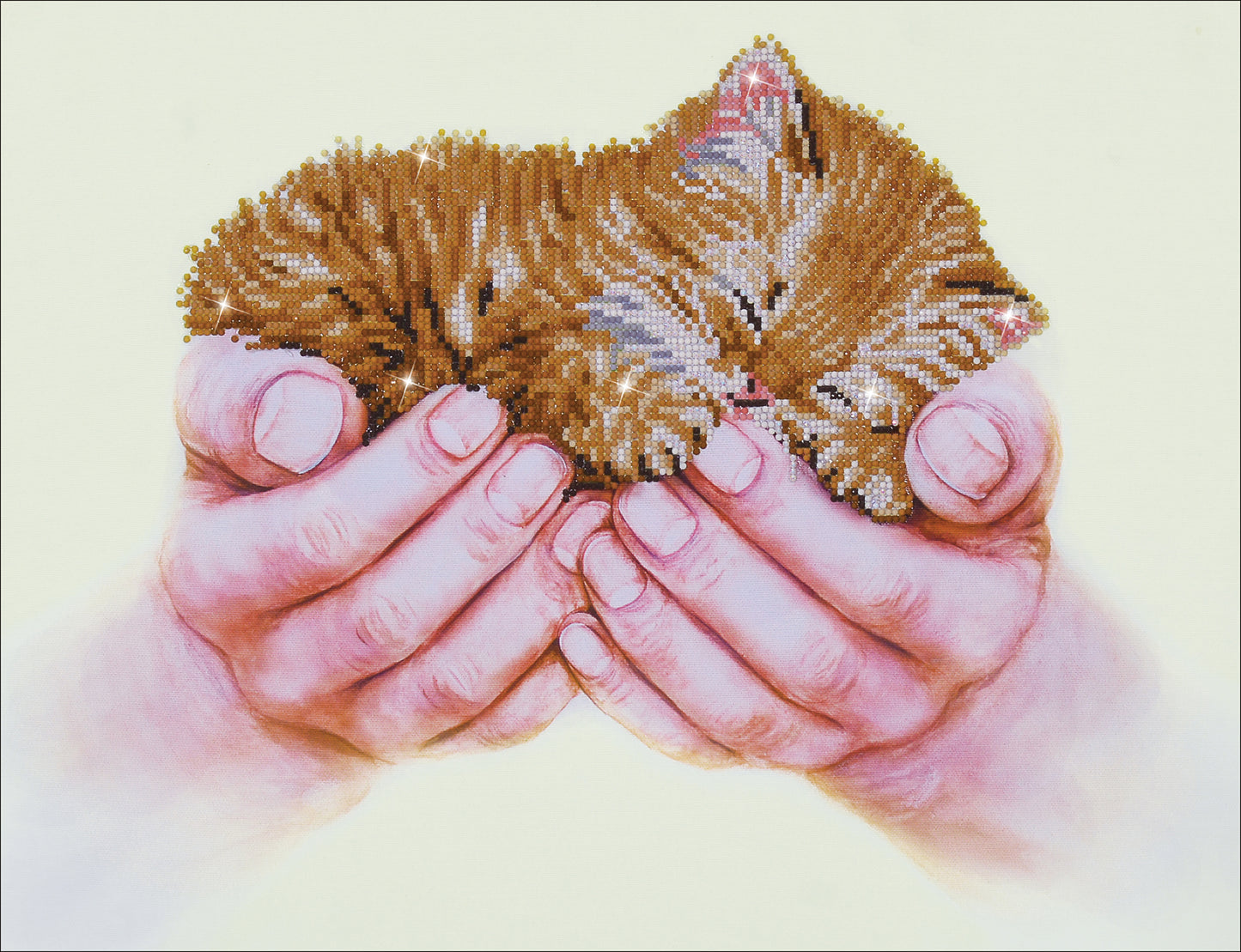 Diamond Dotz Diamond Embroidery Facet Art Kit 23.5"X19"-Precious Kitten