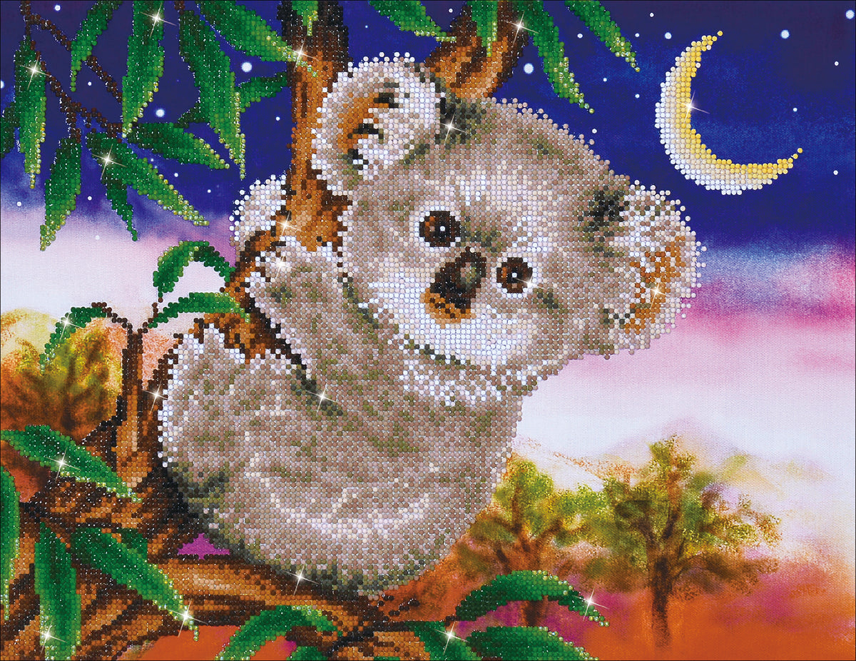Diamond Dotz Diamond Embroidery Facet Art Kit 22"X17.75"-Koala Snack