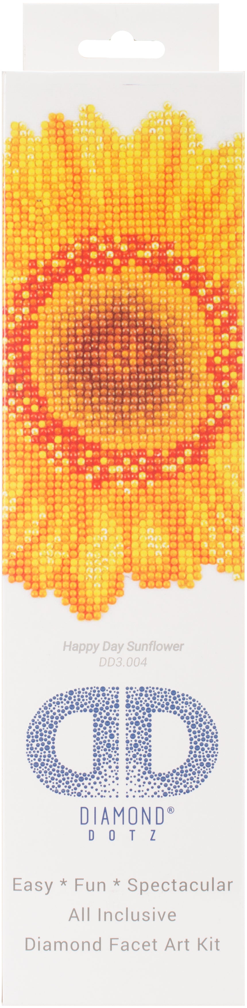 Diamond Dotz Diamond Embroidery Facet Art Kit 9.75"X9.75"-Happy Day Sunflower