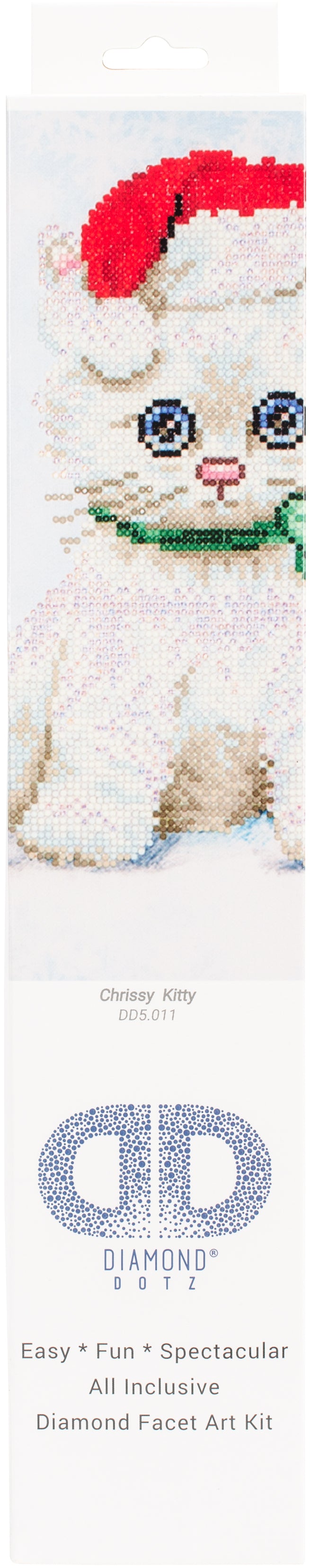 Diamond Dotz Diamond Embroidery Facet Art Kit 12.75"X15.75"-Chrissy Kitty