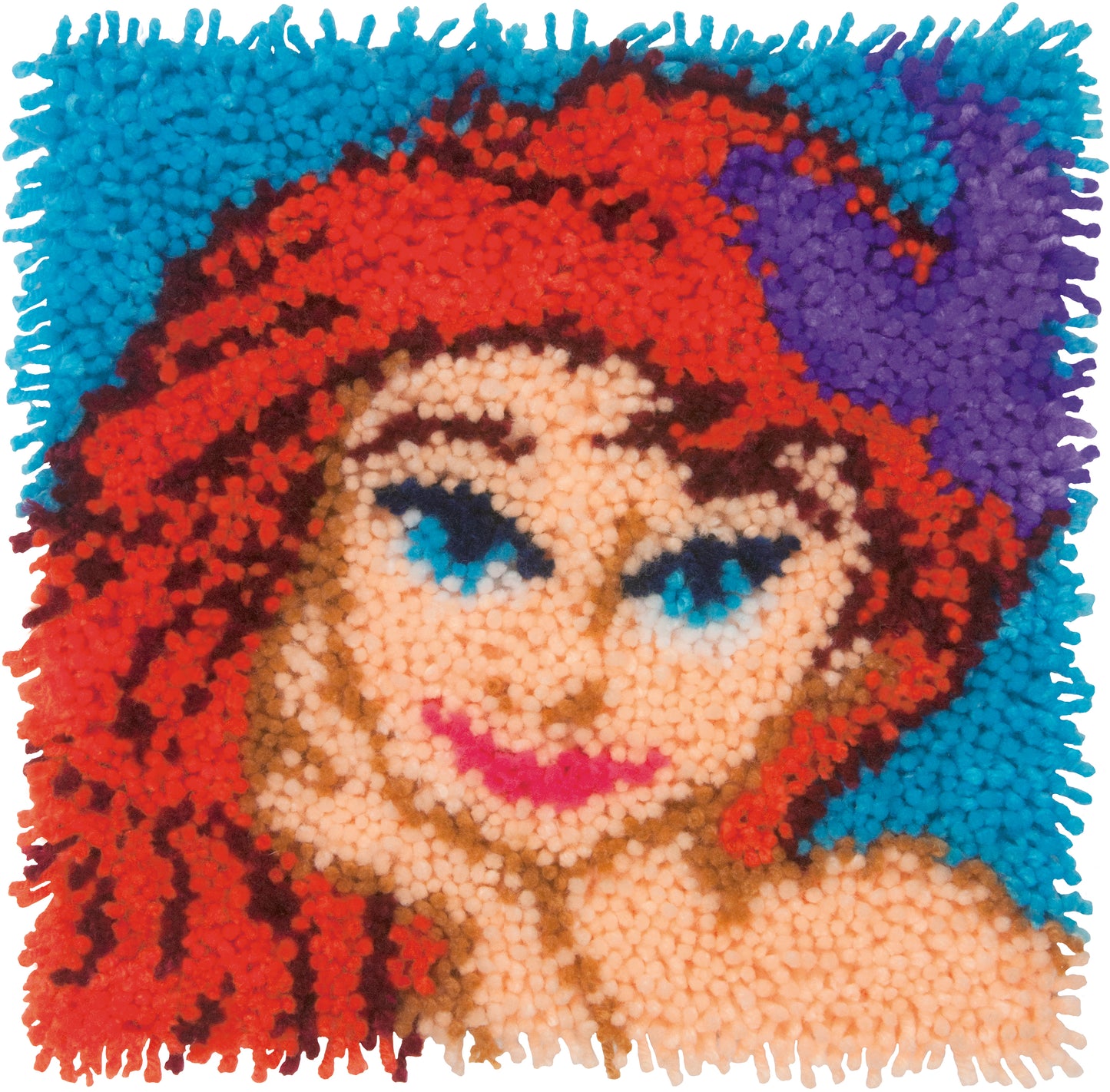 Dimensions Disney Latch Hook Kit 12"X12"-Ariel