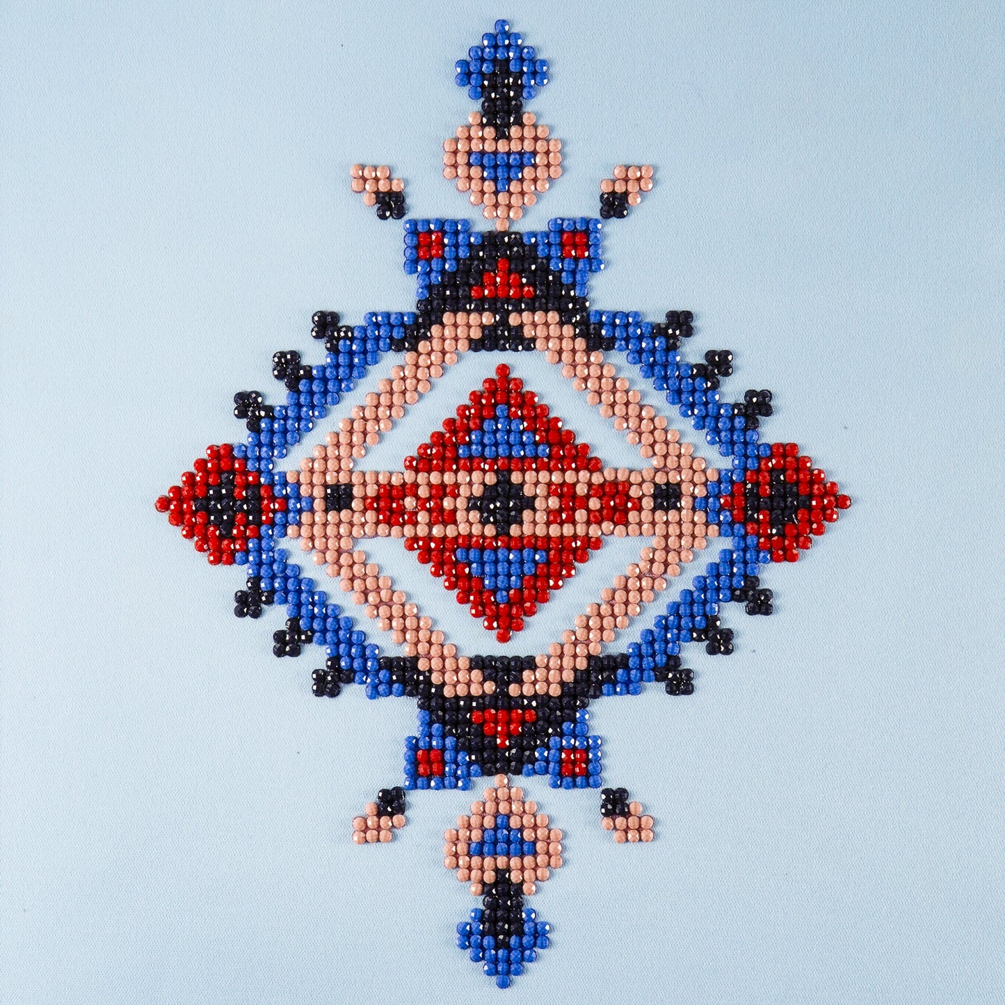 Leisure Arts Diamond Art Beginner Kit 8"X8"-Tribe
