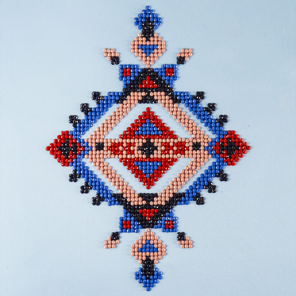 Leisure Arts Diamond Art Beginner Kit 8"X8"-Tribe