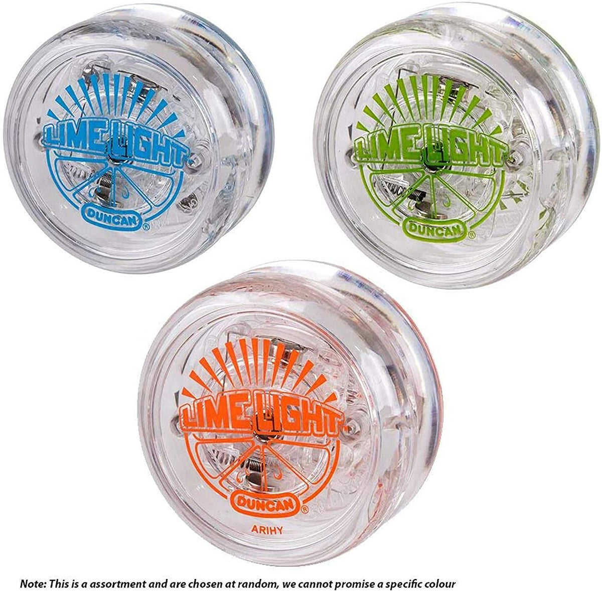 3517LL Lime Light Yo-Yo Assorted Colors