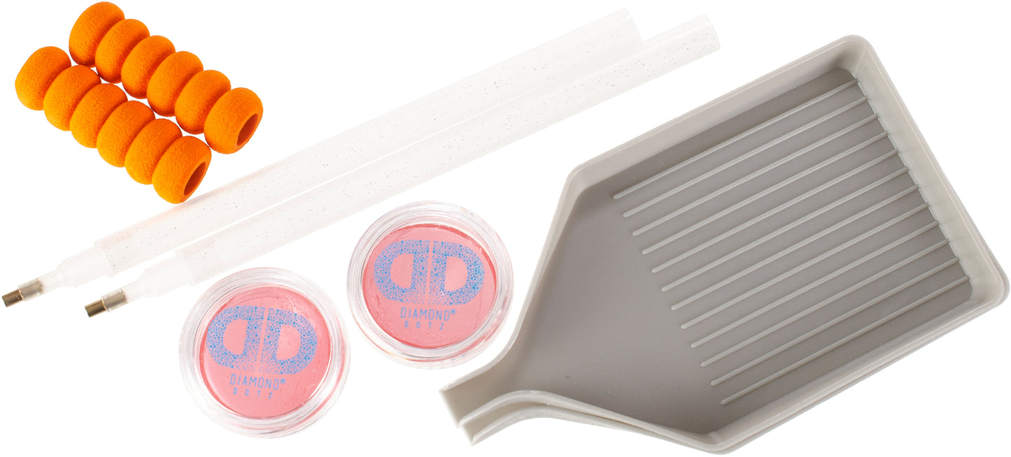 Diamond Dotz Accessory Pack 8/pkg-Clear