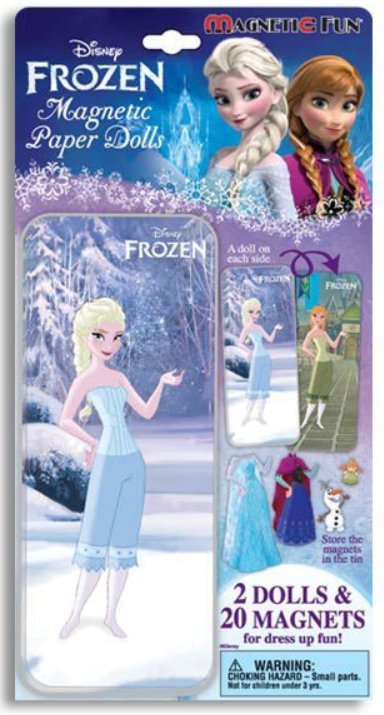FROZEN II Magnetic Paper Doll Tin