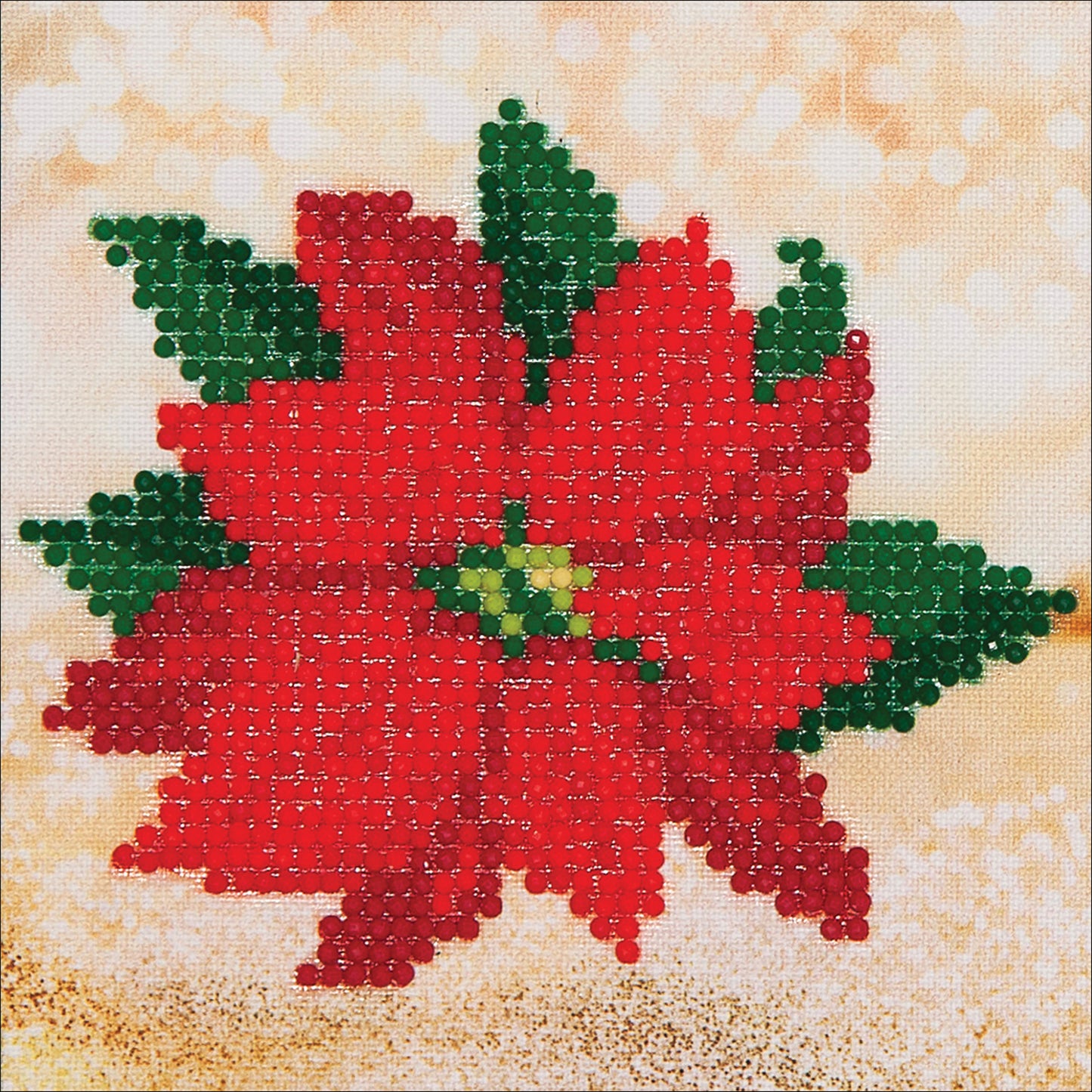 Diamond Dotz Diamond Embroidery Facet Art Kit 8"X8"-Poinsettia