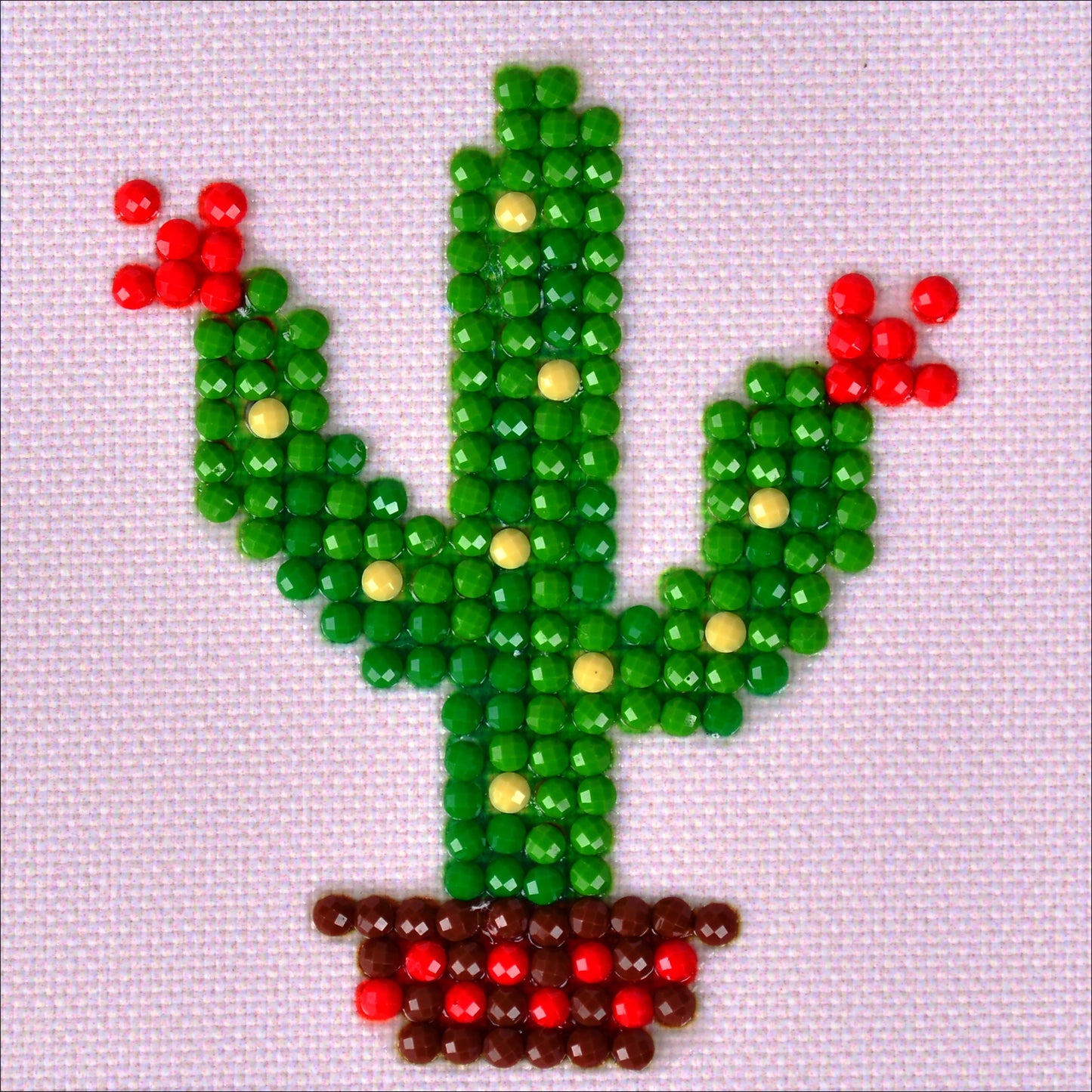 Diamond Dotz Diamond Embroidery Facet Art Kit 3"X3"-Texas Bloom