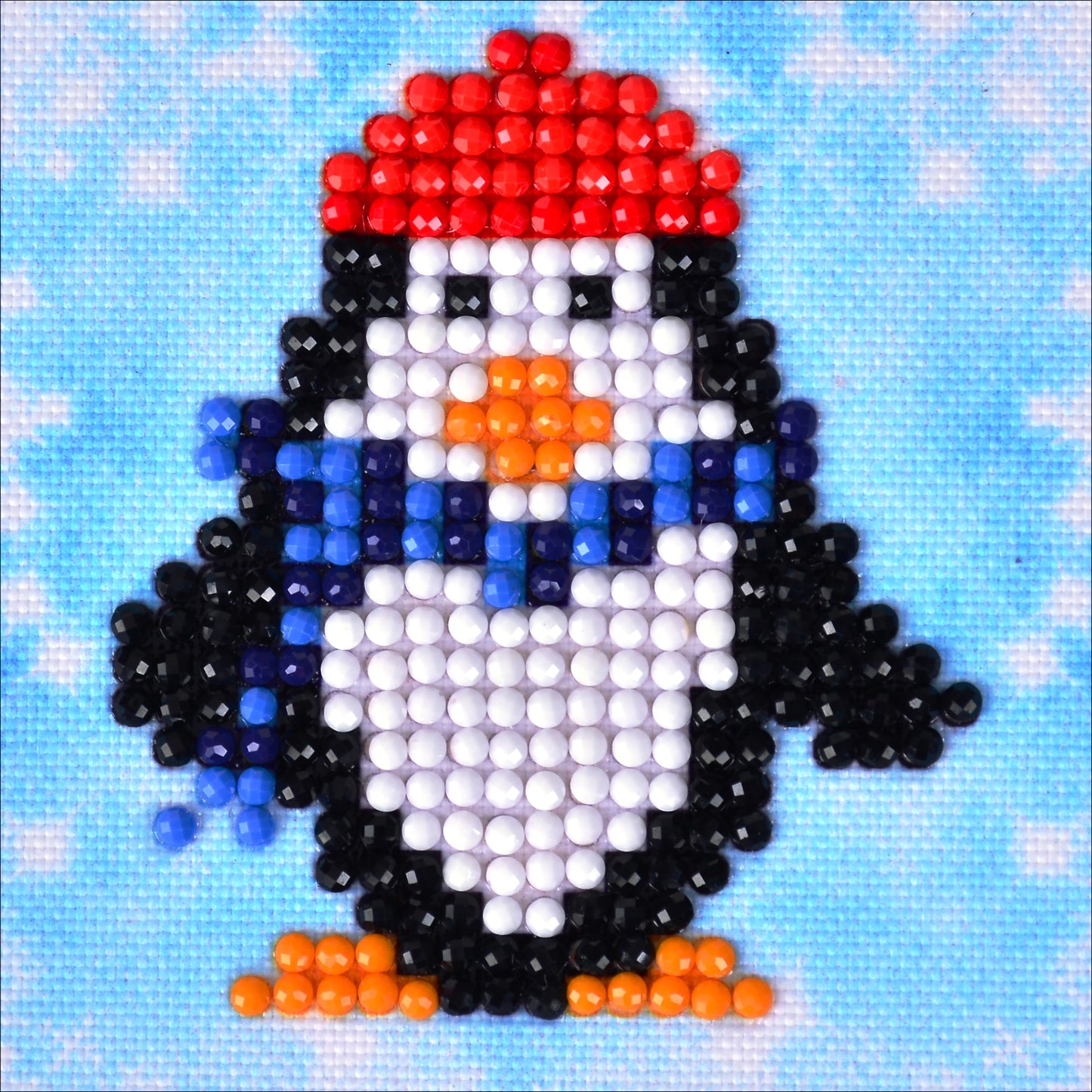 Diamond Dotz Diamond Embroidery Facet Art Kit 4.75"X4.75"-Penguin Waddle