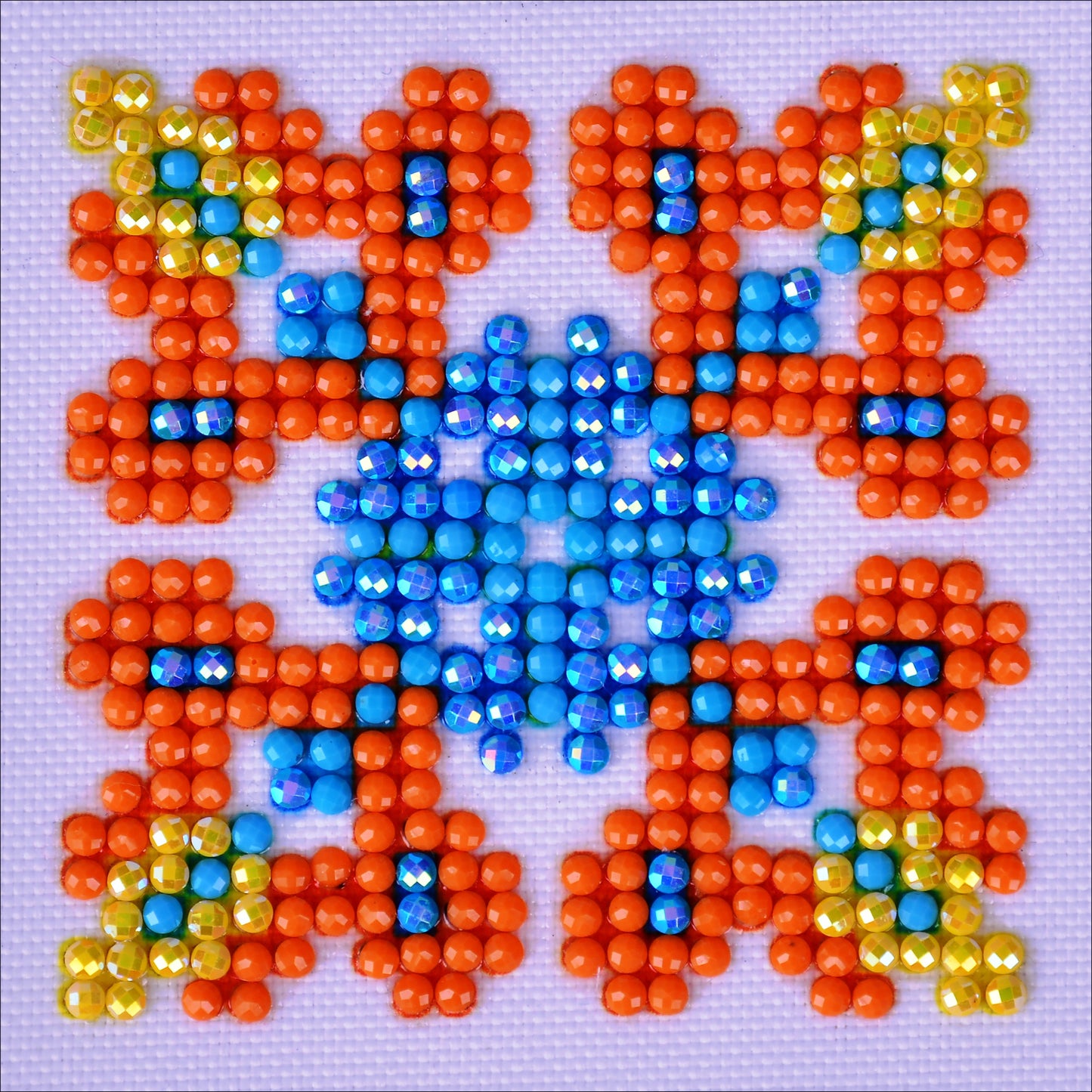 Diamond Dotz Diamond Embroidery Facet Art Kit 4.75"X4.75"-Autumn Mandala 2
