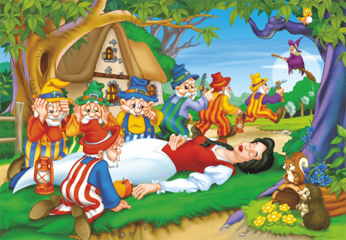 Snow White - Sleeping 160 pc Springbok (Kids)