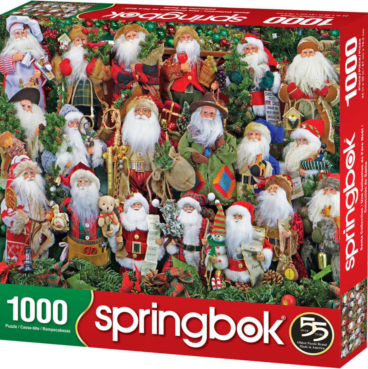 Santa's Collection 1000 Piece Springbok