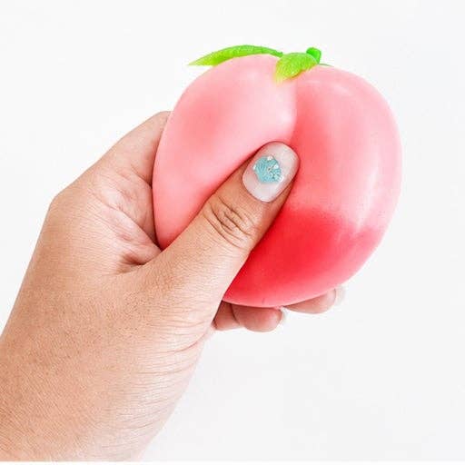 K-Wonderland - Peach Crunch Squishy – Soft & Stretchy ASMR Fidget