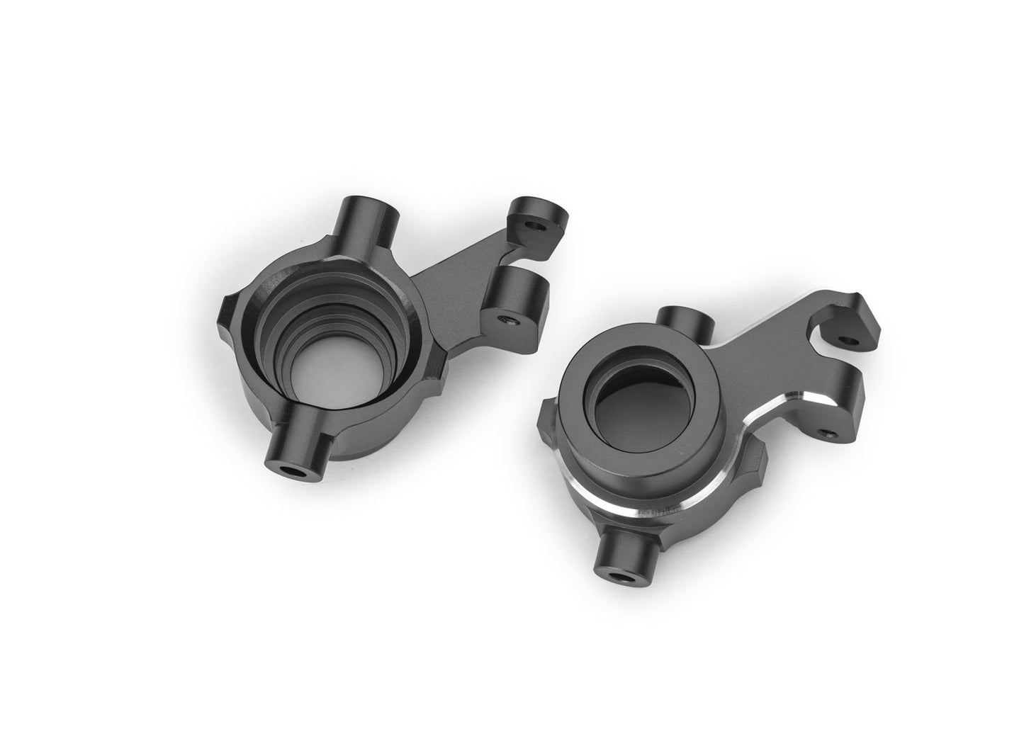 Gray Aluminum Steering Blocks (L&R)