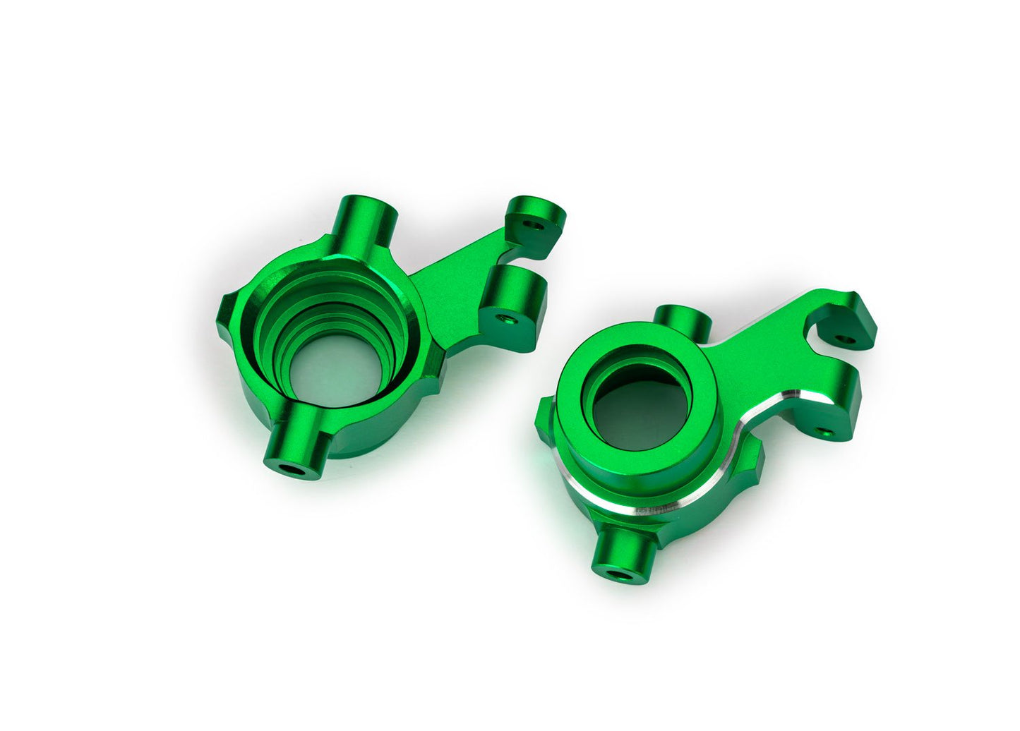 Green Aluminum Steering Blocks (L&R)