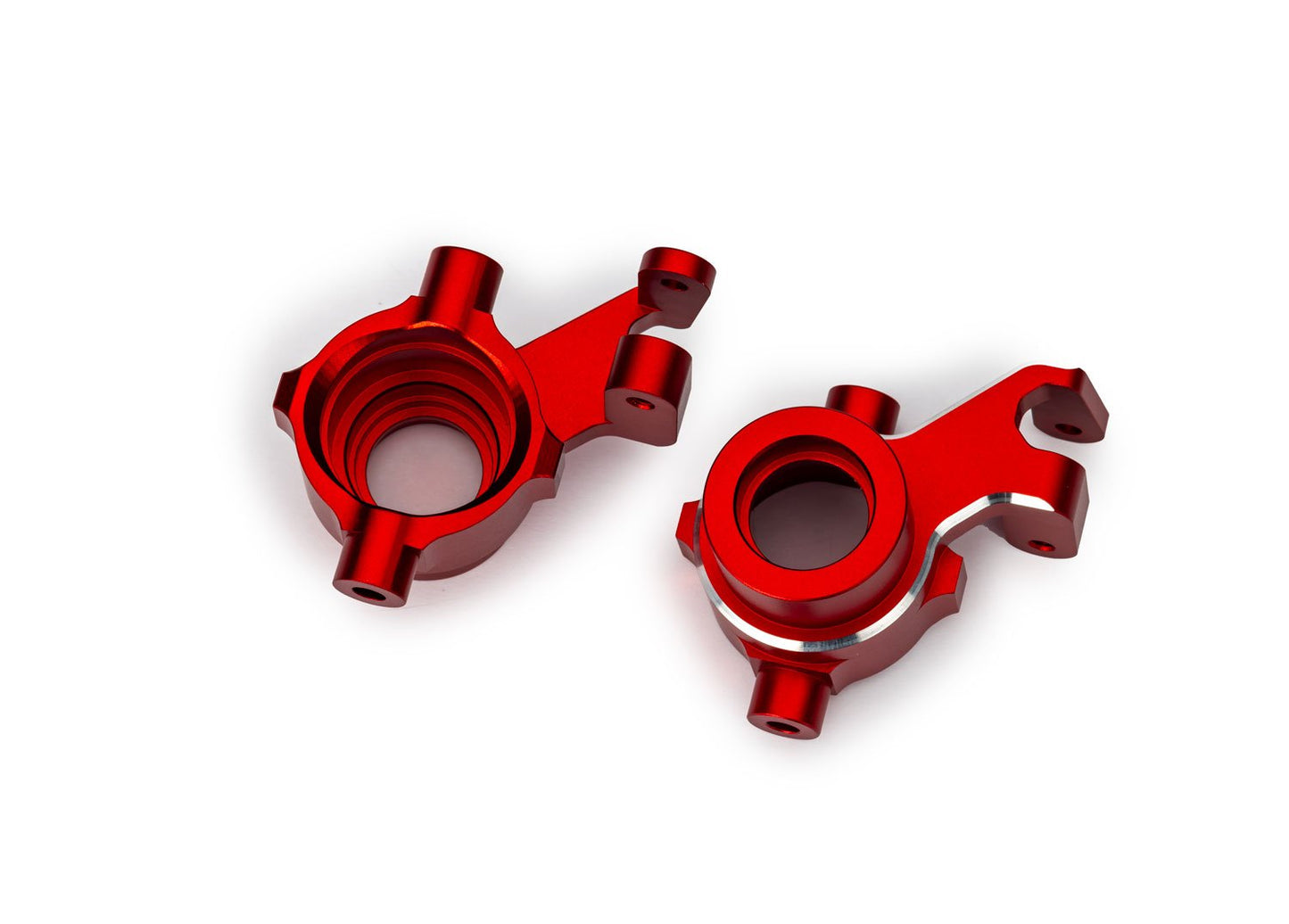 Red Aluminum Steering Blocks (L&R)