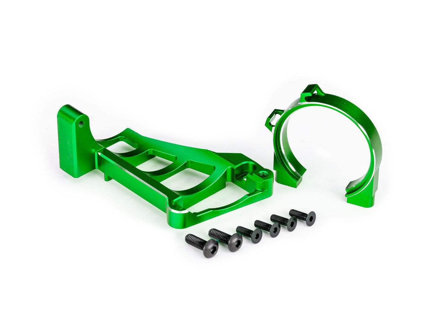 MOTOR MOUNTS GRN ALUM FOR 3461