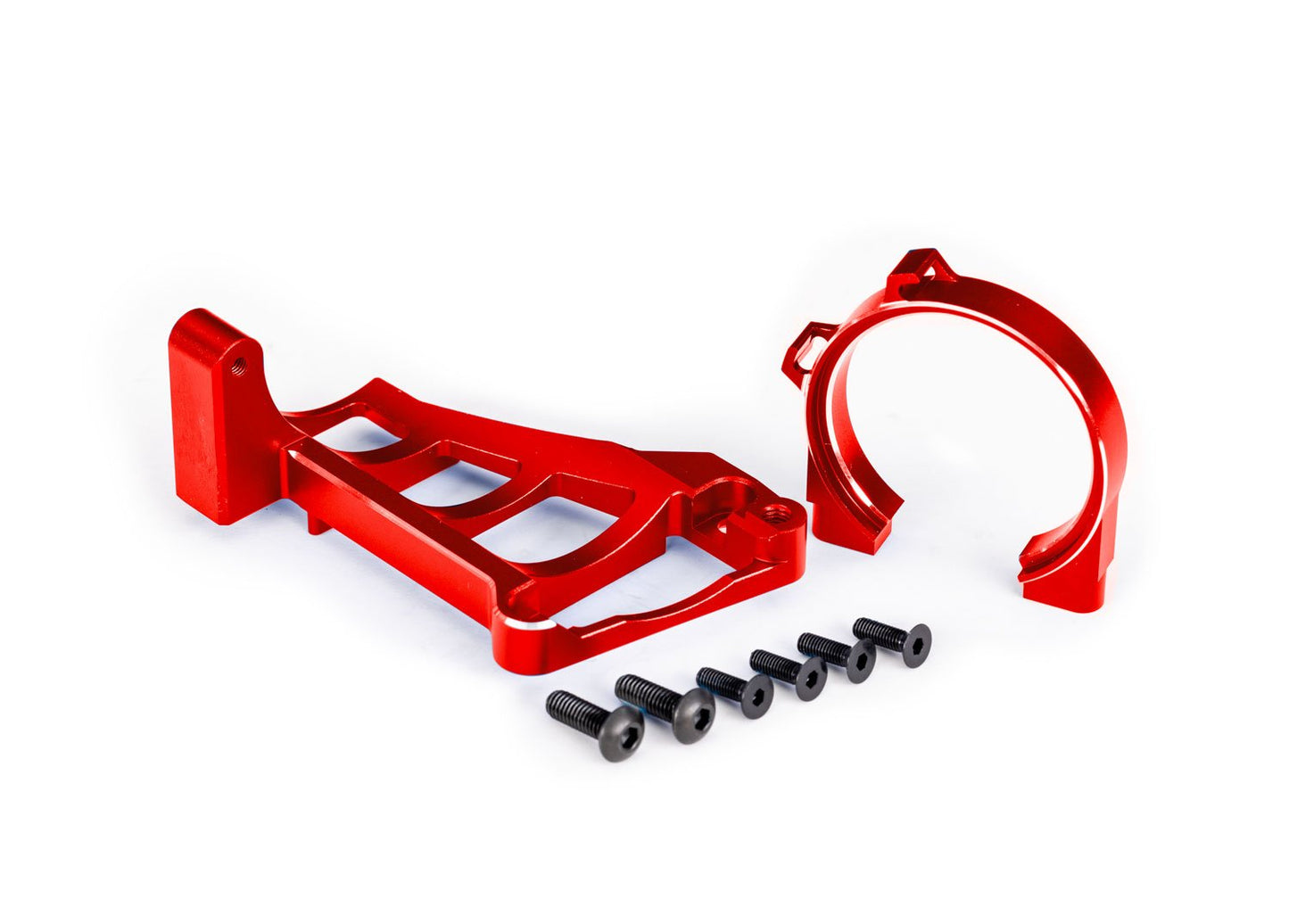 MOTOR MOUNTS RED ALUM FOR 3461