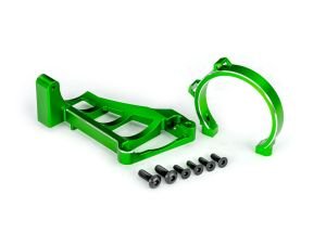 MOTOR MOUNTS GRN ALUM FOR 3483