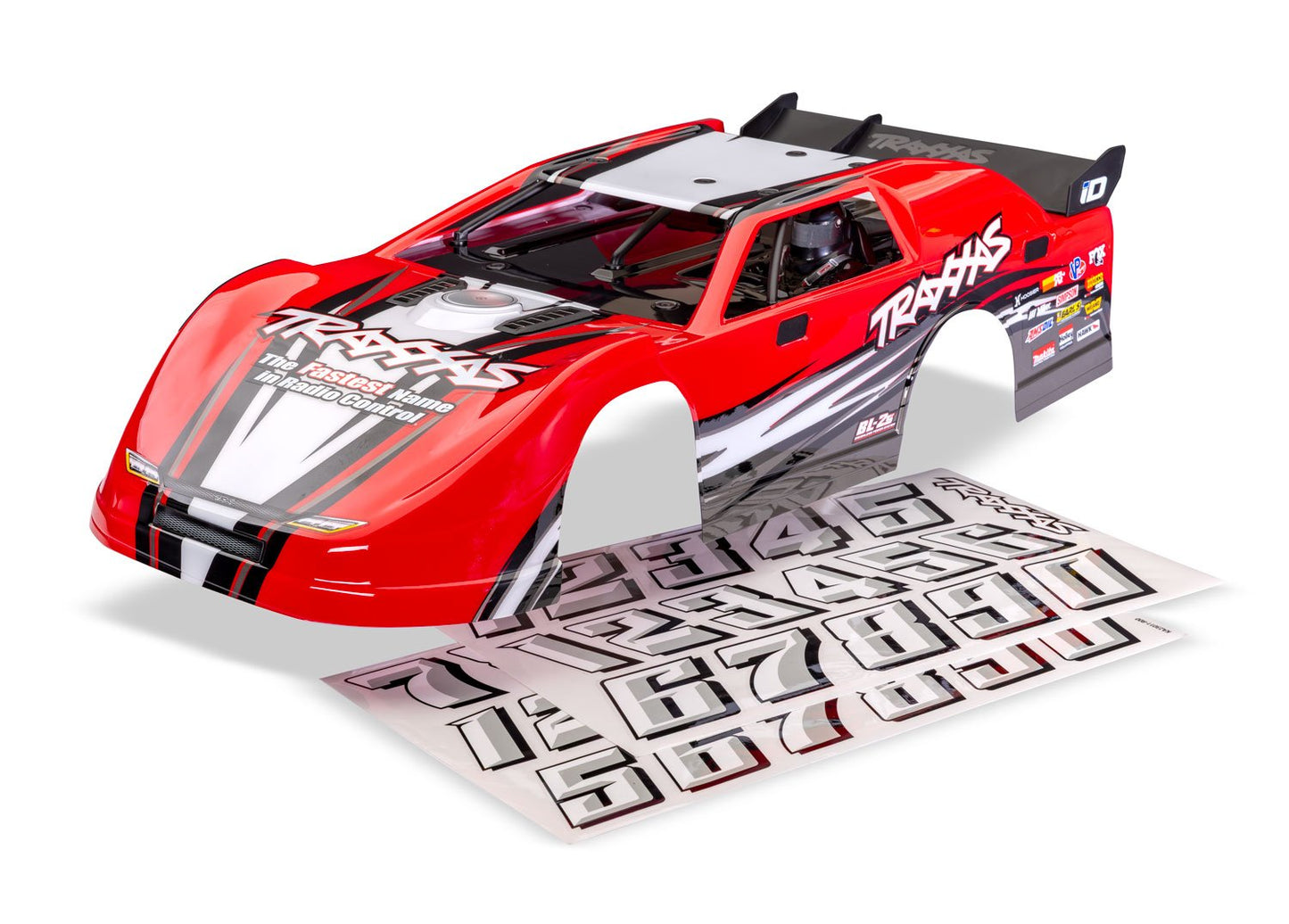 Slash Late Model Red Body (Assembled)