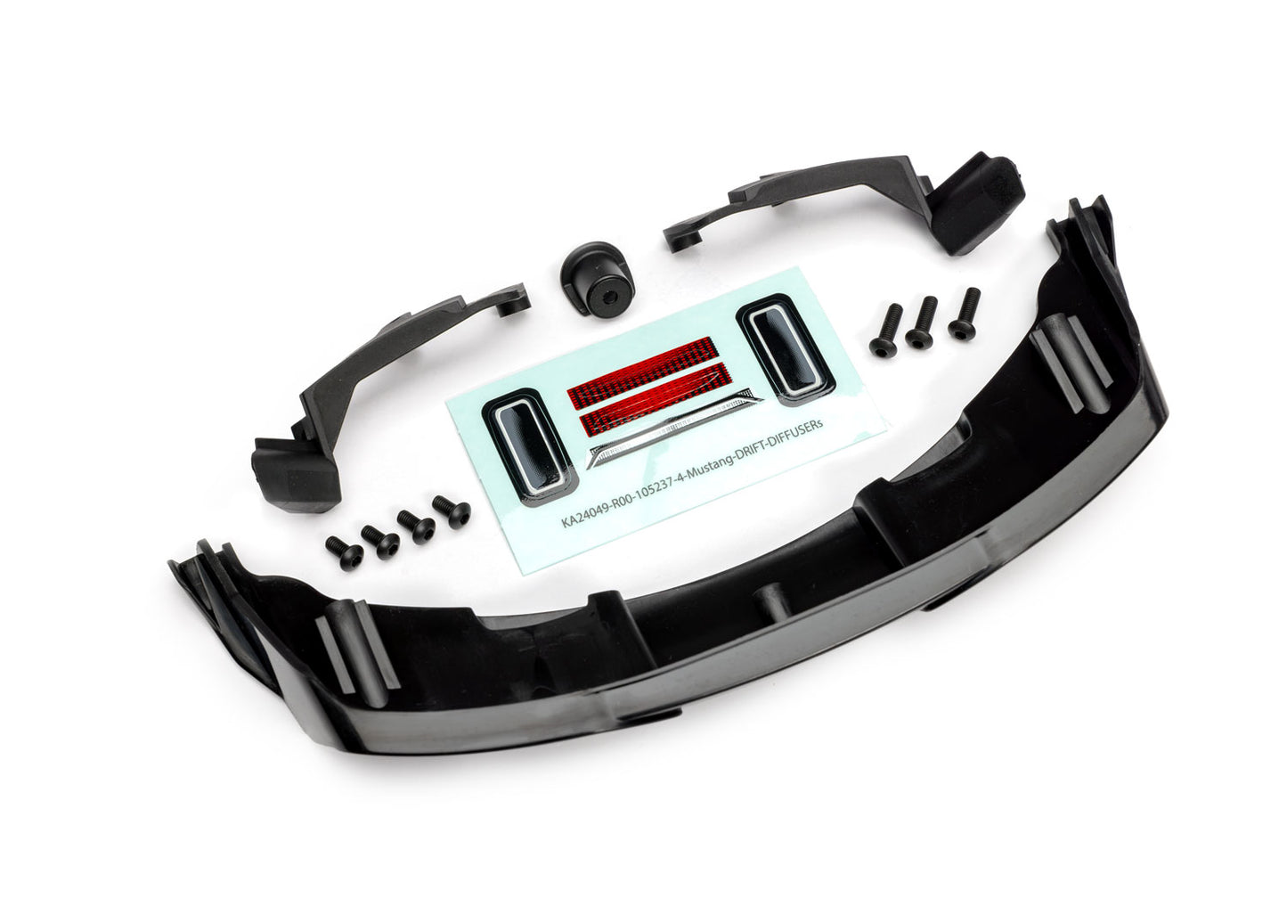 REAR DIFFUSER/BODY SUPPORTS