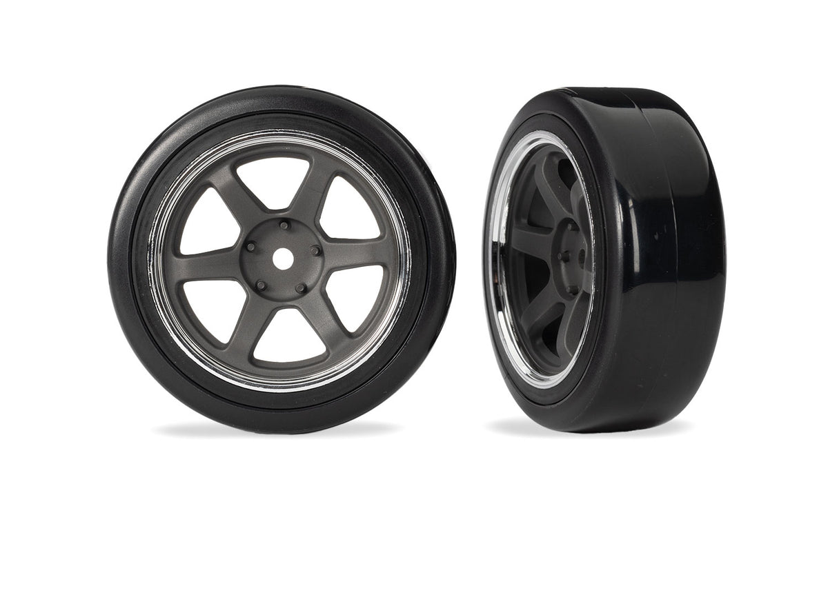 T&W SIX SPK WHL DRIFT TIRE FR