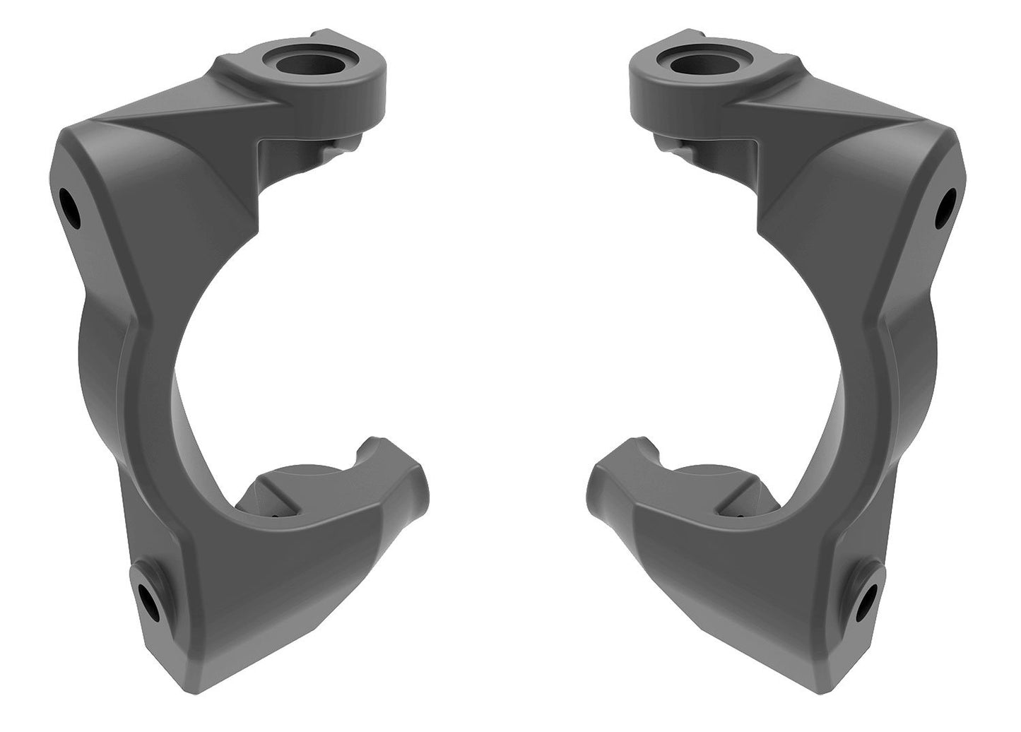 CASTER BLOCKS L&R GRAY