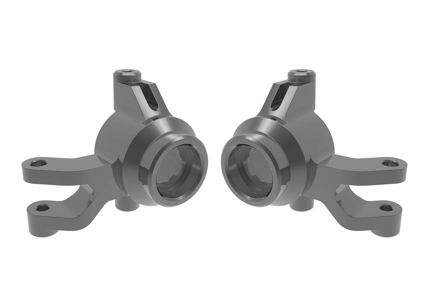 STEERING BLOCKS L&R ALUM GRAY