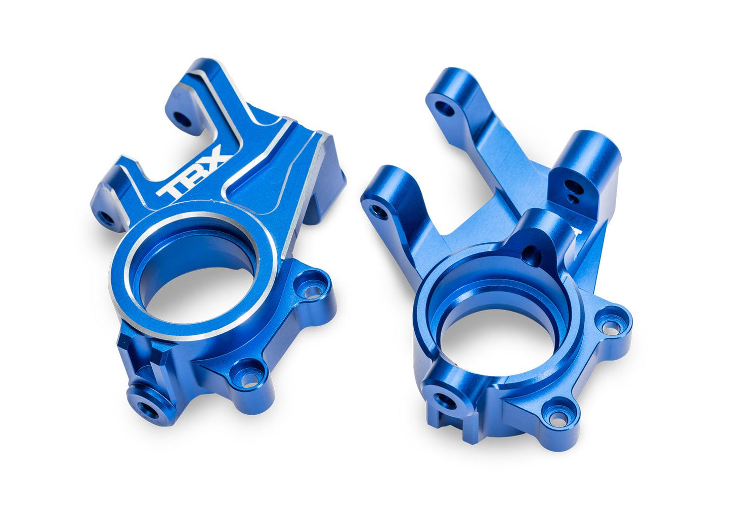 Sand Car Blue Aluminum Steering Blocks (L&R)
