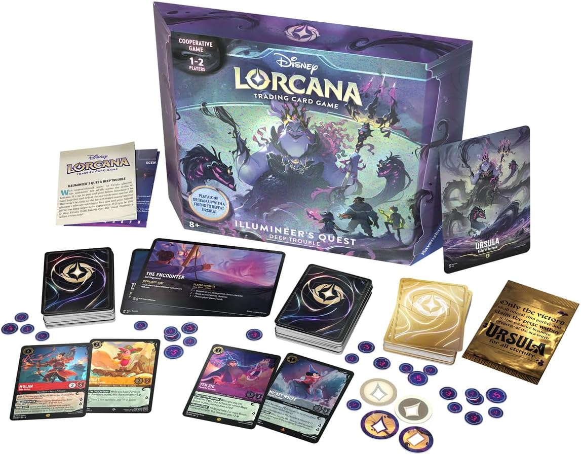 Lorcana DEFEAT THE SEA WITCH: ILLUMINEER'S QUEST—DEEP TROUBLE