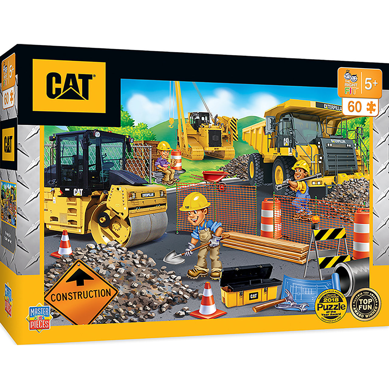 Caterpillar - Parking Lot 60pc Puzzle