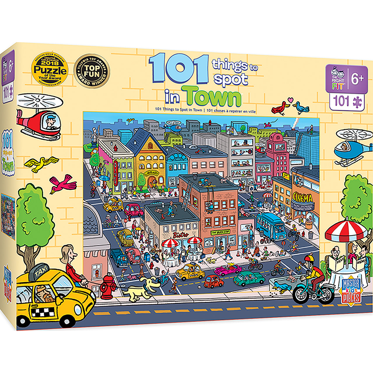 101 Things to Spot - In Town 101pc Puzzle