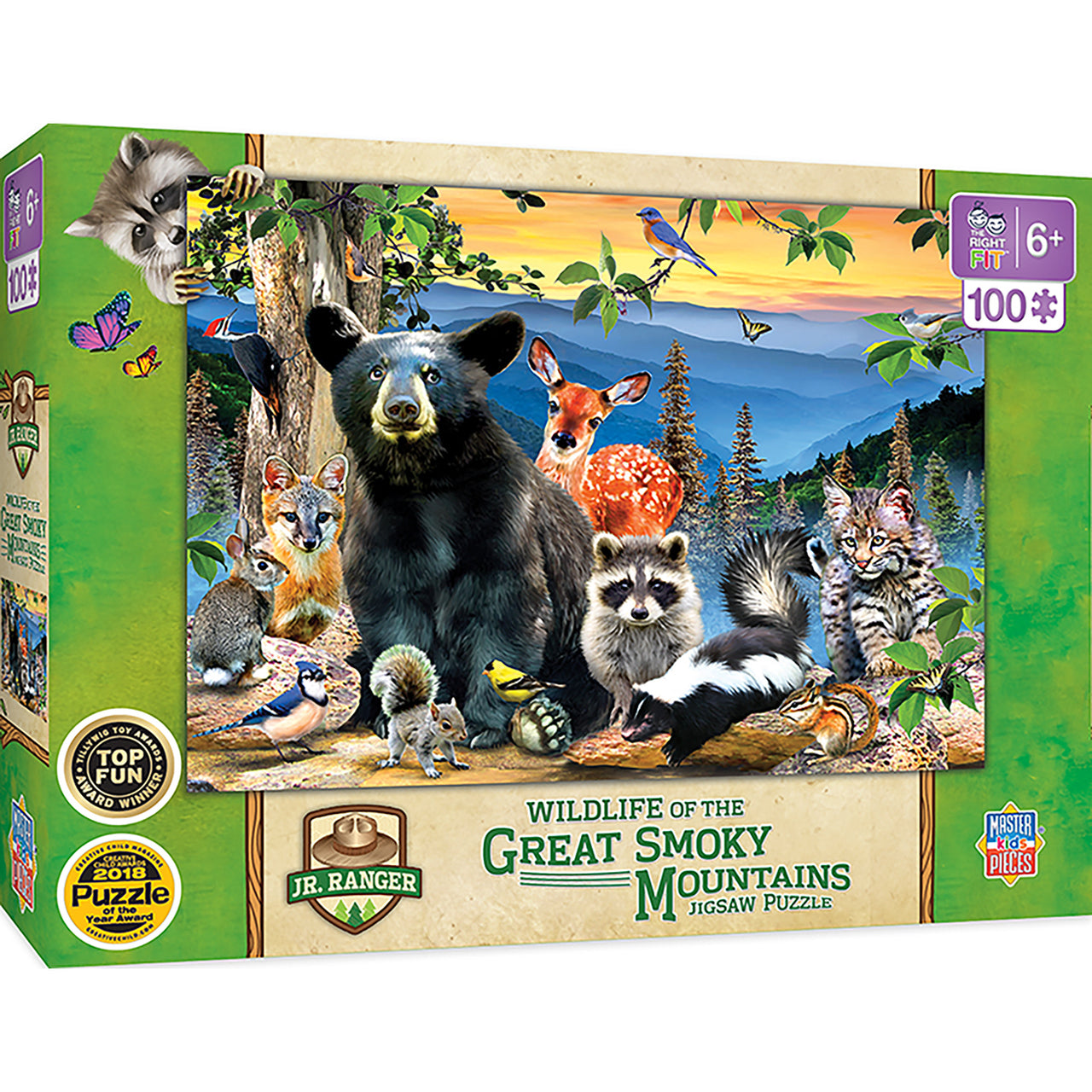 Jr Ranger - Great Smoky Mountains National Park 100pc Puzzle