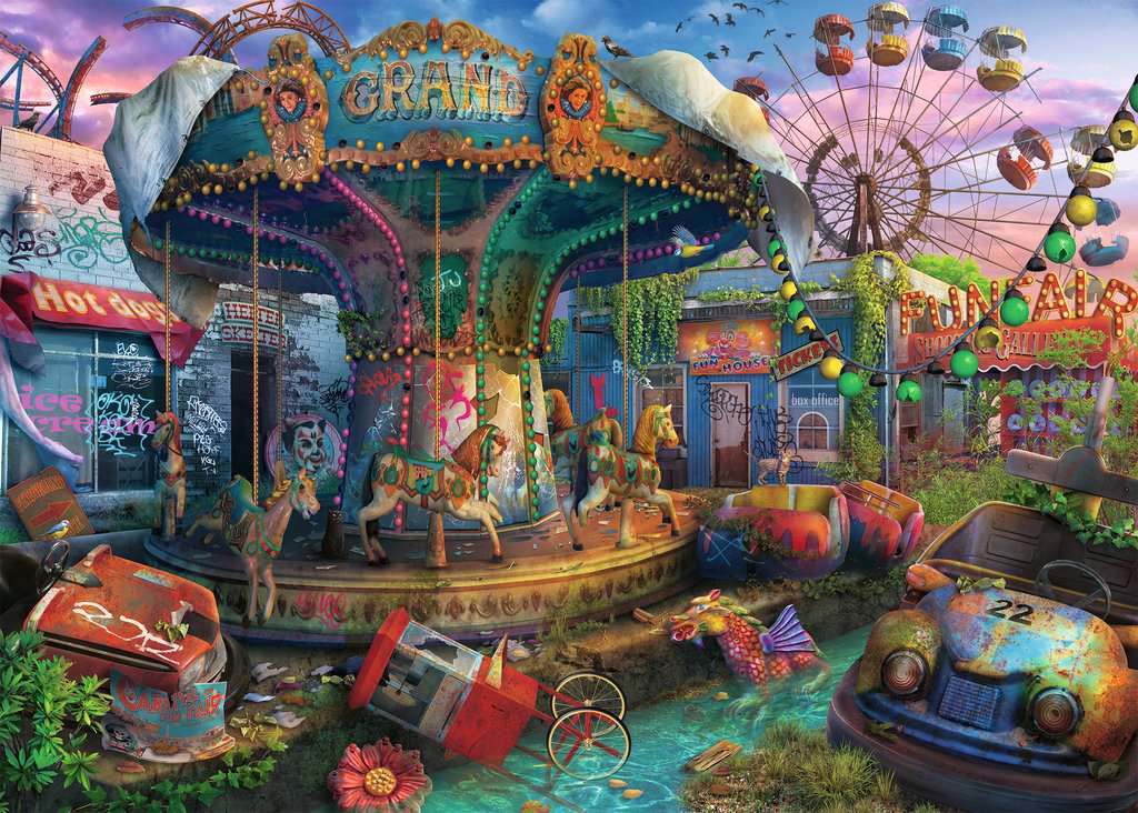 Gloomy Carnival 1000 pc Puzzle